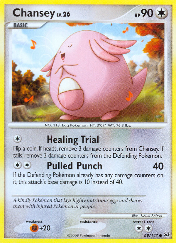 Chansey (69/127) [Platinum: Base Set] | Fandemonia Ltd