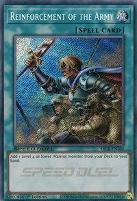 Reinforcement of the Army (Secret) [SBCB-EN160] Secret Rare | Fandemonia Ltd