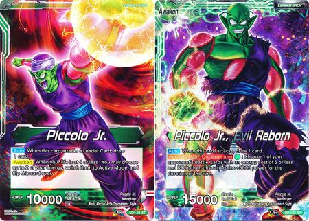 Piccolo Jr. // Piccolo Jr., Evil Reborn (SD4-01) [Oversized Cards] | Fandemonia Ltd