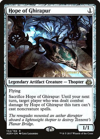 Hope of Ghirapur [Aether Revolt Promos] | Fandemonia Ltd