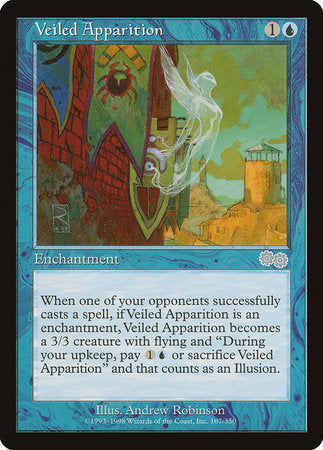 Veiled Apparition [Urza's Saga] | Fandemonia Ltd