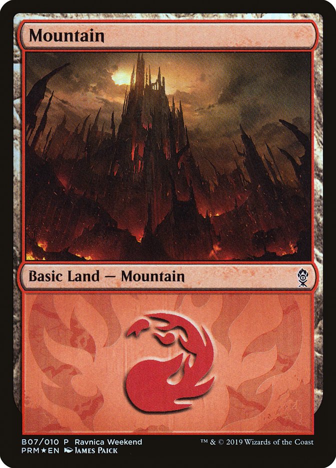 Mountain (B07) [Ravnica Allegiance Guild Kit] | Fandemonia Ltd