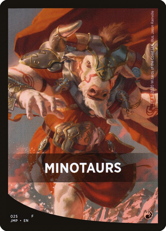 Minotaurs Theme Card [Jumpstart Front Cards] | Fandemonia Ltd