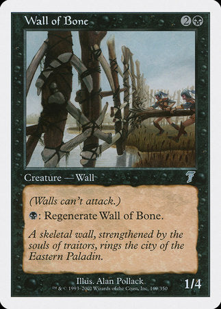 Wall of Bone [Seventh Edition] | Fandemonia Ltd