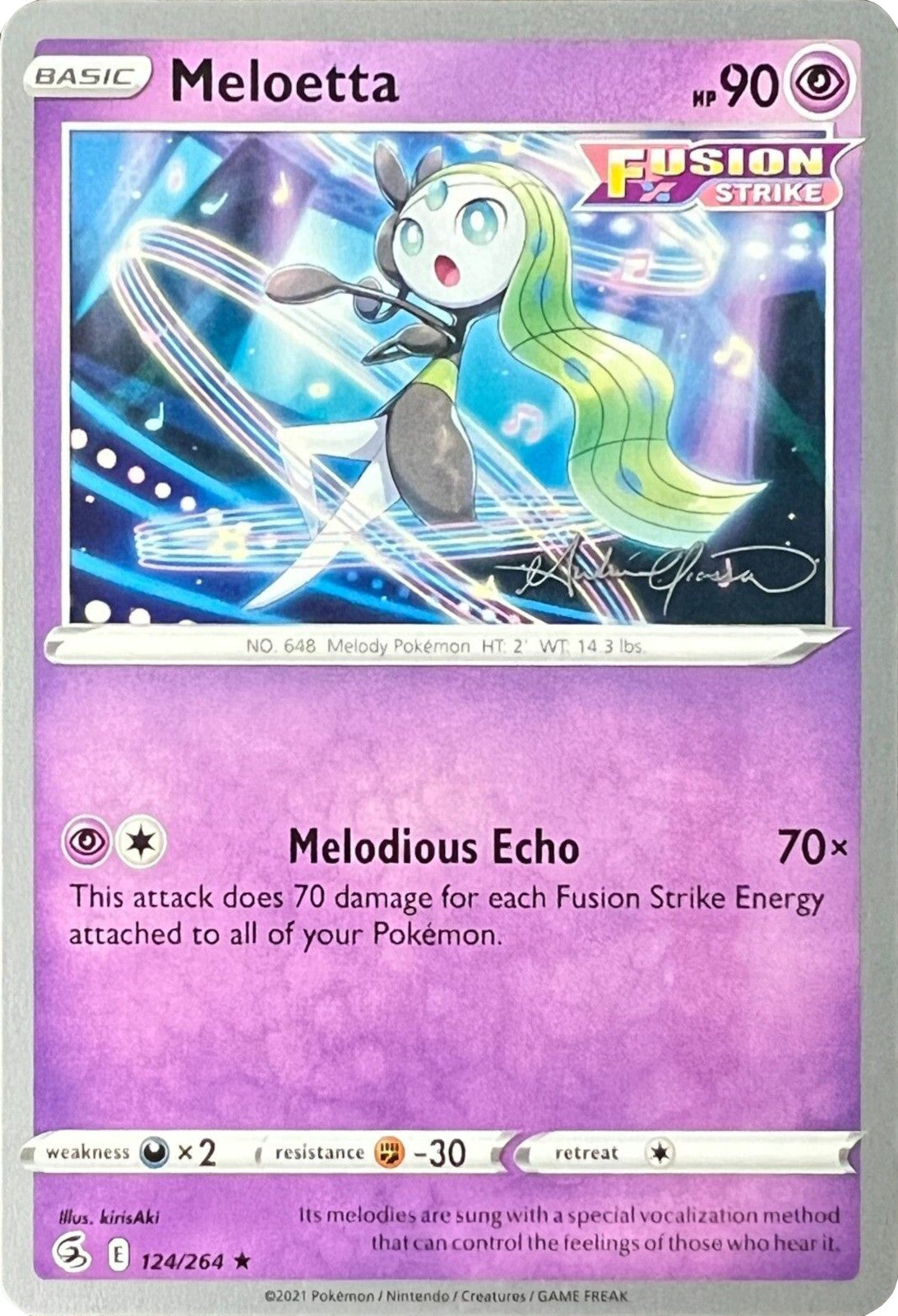 Meloetta (124/264) (The Shape of Mew - Andre Chiasson) [World Championships 2022] | Fandemonia Ltd