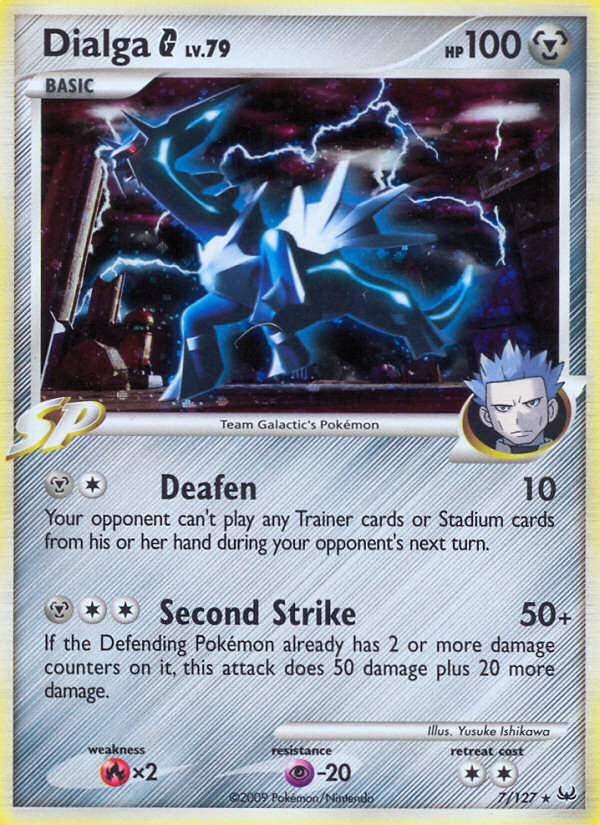 Dialga G (7/127) [Platinum: Base Set] | Fandemonia Ltd