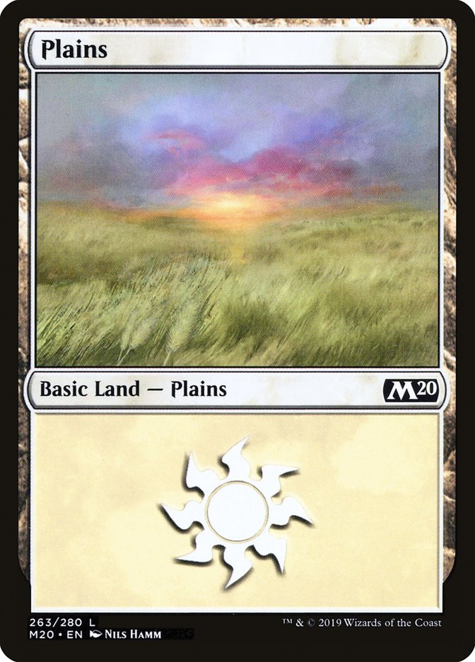 Plains (#263) [Core Set 2020] | Fandemonia Ltd