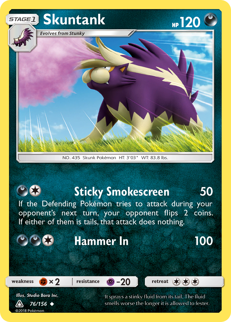 Skuntank (76/156) [Sun & Moon: Ultra Prism] | Fandemonia Ltd