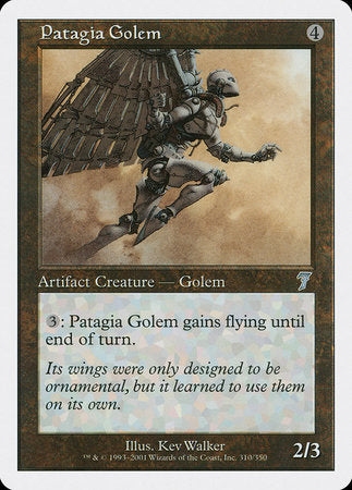 Patagia Golem [Seventh Edition] | Fandemonia Ltd