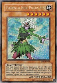 Elemental Hero Poison Rose [PP02-EN006] Secret Rare | Fandemonia Ltd