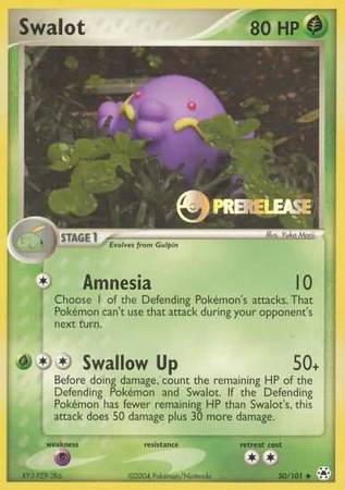 Swalot (50/101) (Prerelease Promo) [Nintendo: Black Star Promos] | Fandemonia Ltd