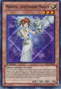 Minerva, Lightsworn Maiden [SDLI-EN002] Super Rare | Fandemonia Ltd