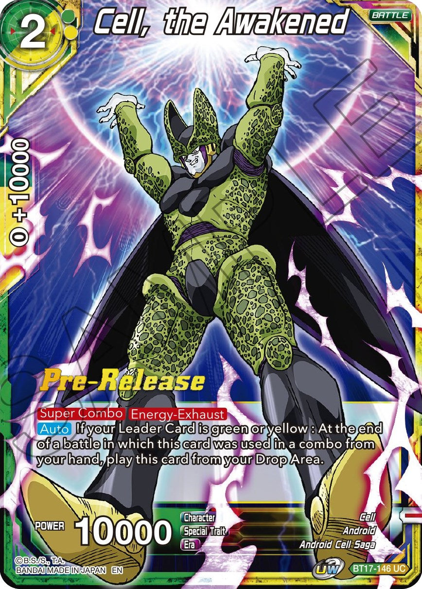 Cell, the Awakened (BT17-146) [Ultimate Squad Prerelease Promos] | Fandemonia Ltd