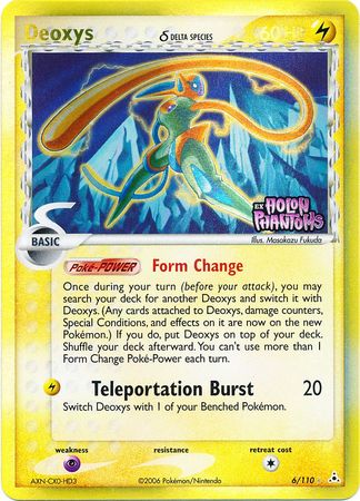 Deoxys (6/110) (Delta Species) (Stamped) [EX: Holon Phantoms] | Fandemonia Ltd