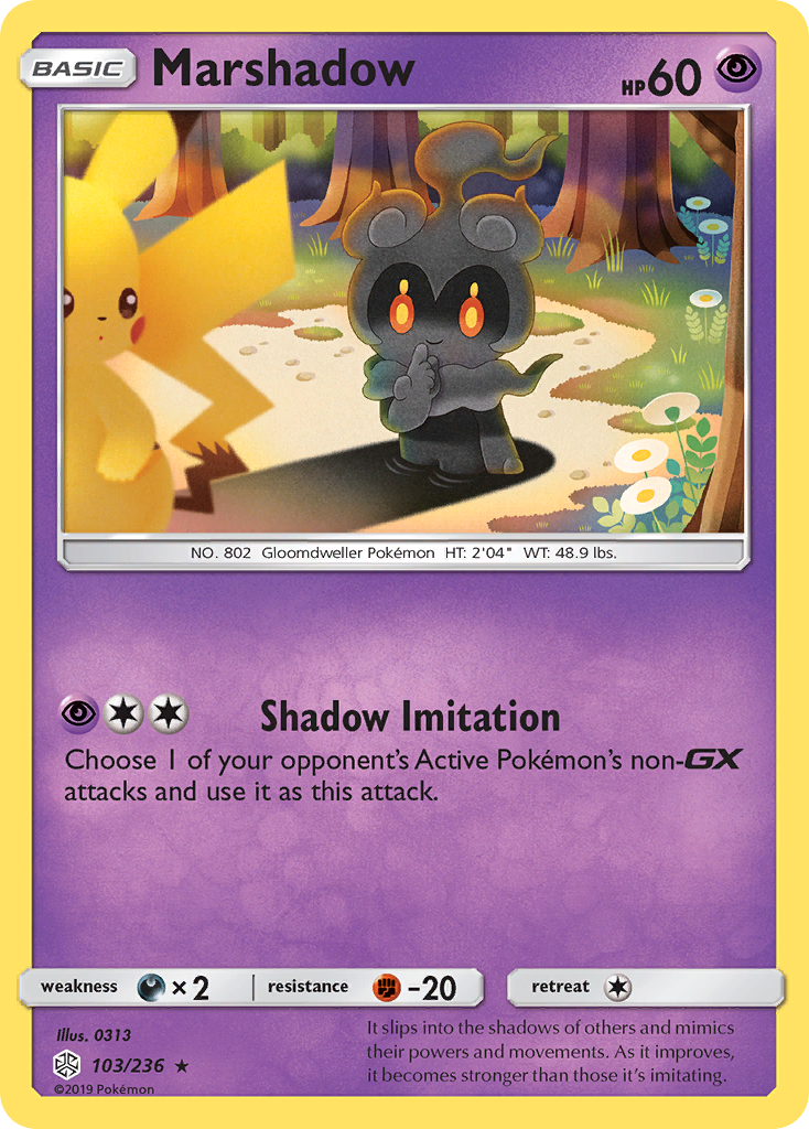 Marshadow (103/236) [Sun & Moon: Cosmic Eclipse] | Fandemonia Ltd