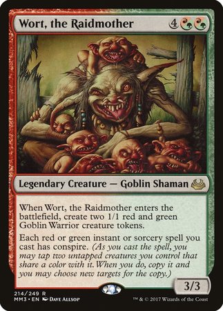 Wort, the Raidmother [Modern Masters 2017] | Fandemonia Ltd