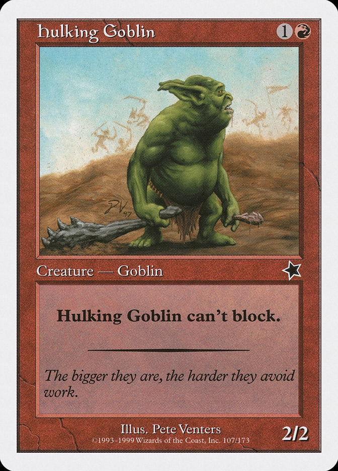 Hulking Goblin [Starter 1999] | Fandemonia Ltd