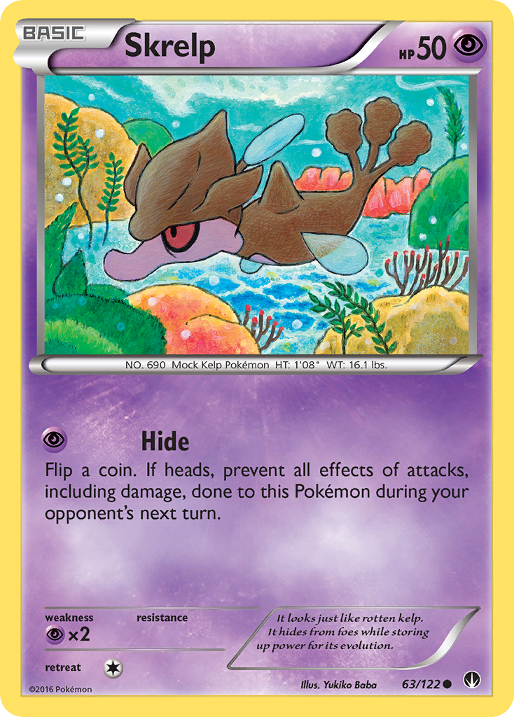 Skrelp (63/122) [XY: BREAKpoint] | Fandemonia Ltd