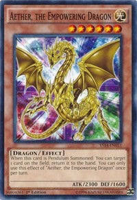 Aether, the Empowering Dragon [YS14-EN011] Common | Fandemonia Ltd