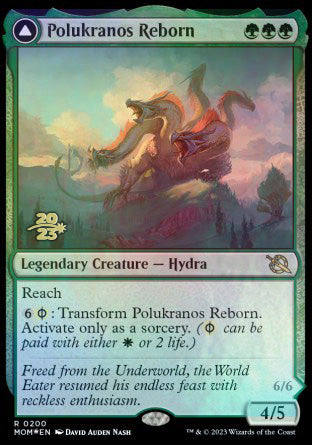 Polukranos Reborn // Polukranos, Engine of Ruin [March of the Machine Prerelease Promos] | Fandemonia Ltd