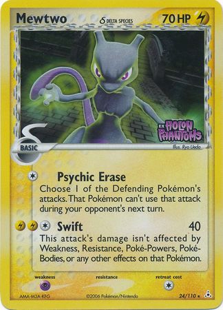 Mewtwo (24/110) (Delta Species) (Stamped) [EX: Holon Phantoms] | Fandemonia Ltd