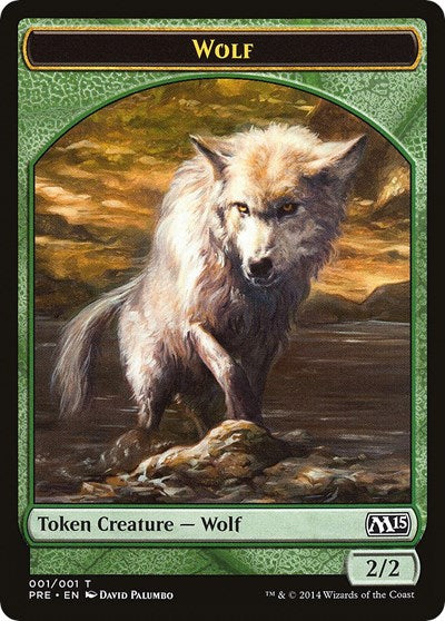 Wolf Token [Prerelease Cards] | Fandemonia Ltd