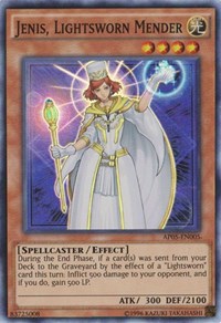 Jenis, Lightsworn Mender [AP05-EN005] Super Rare | Fandemonia Ltd