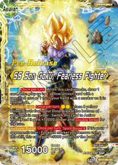 Son Goku // SS Son Goku, Fearless Fighter (BT17-081) [Ultimate Squad Prerelease Promos] | Fandemonia Ltd