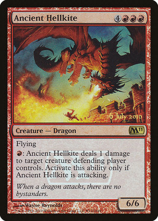 Ancient Hellkite [Magic 2011 Promos] | Fandemonia Ltd