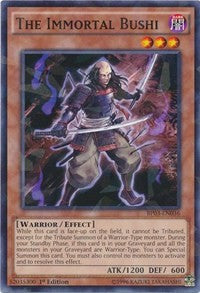 The Immortal Bushi (Shatterfoil) [BP03-EN036] Common | Fandemonia Ltd