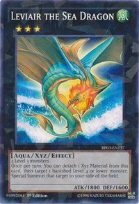 Leviair the Sea Dragon (Shatterfoil) [BP03-EN117] Rare | Fandemonia Ltd