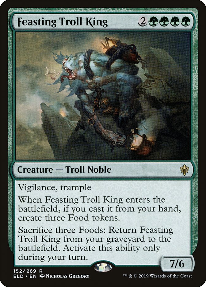 Feasting Troll King [Throne of Eldraine] | Fandemonia Ltd