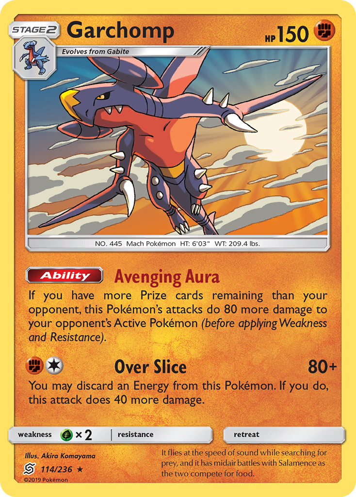 Garchomp (114/236) [Sun & Moon: Unified Minds] | Fandemonia Ltd