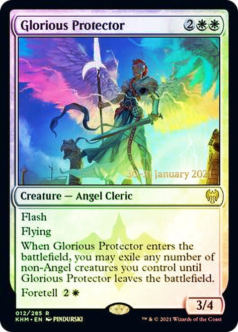 Glorious Protector  [Kaldheim Prerelease Promos] | Fandemonia Ltd