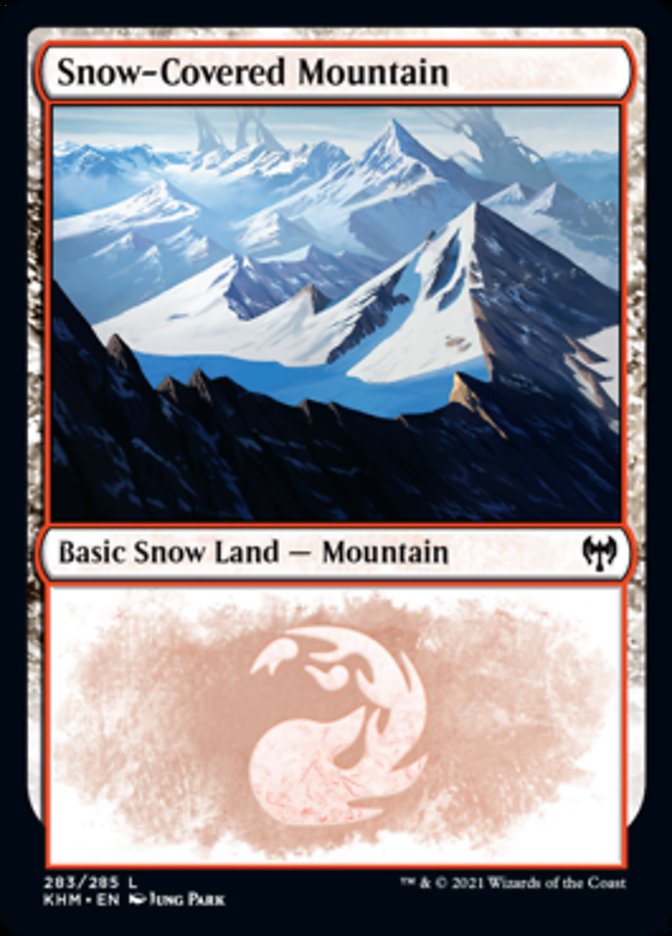 Snow-Covered Mountain (283) [Kaldheim] | Fandemonia Ltd