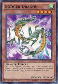 Dodger Dragon (Shatterfoil) [BP03-EN085] Rare | Fandemonia Ltd