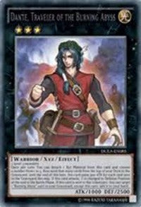 Dante, Traveler of the Burning Abyss [DUEA-EN085] Secret Rare | Fandemonia Ltd