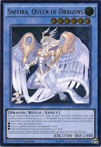 Saffira, Queen of Dragons (UTR) [DUEA-EN050] Ultimate Rare | Fandemonia Ltd