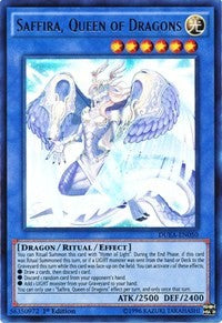 Saffira, Queen of Dragons [DUEA-EN050] Ultra Rare | Fandemonia Ltd