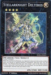 Stellarknight Delteros [DUEA-EN053] Secret Rare | Fandemonia Ltd