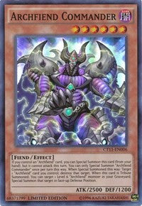 Archfiend Commander [CT11-EN006] Super Rare | Fandemonia Ltd