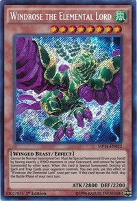 Windrose the Elemental Lord [MP14-EN022] Secret Rare | Fandemonia Ltd