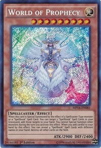 World of Prophecy [MP14-EN081] Secret Rare | Fandemonia Ltd