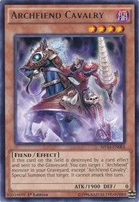 Archfiend Cavalry [MP14-EN083] Rare | Fandemonia Ltd