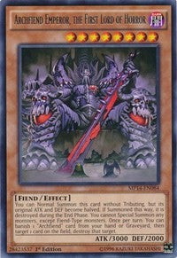 Archfiend Emperor, the First Lord of Horror [MP14-EN084] Rare | Fandemonia Ltd