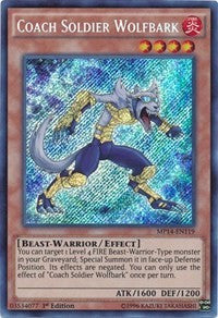 Coach Soldier Wolfbark [MP14-EN119] Secret Rare | Fandemonia Ltd