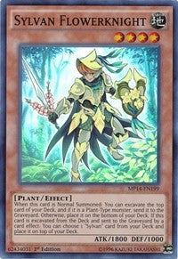 Sylvan Flowerknight [MP14-EN199] Super Rare | Fandemonia Ltd