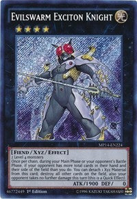 Evilswarm Exciton Knight [MP14-EN224] Secret Rare | Fandemonia Ltd