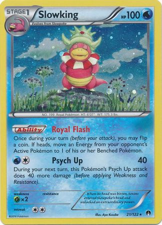 Slowking (21/122) (Cosmos Holo) [XY: BREAKpoint] | Fandemonia Ltd