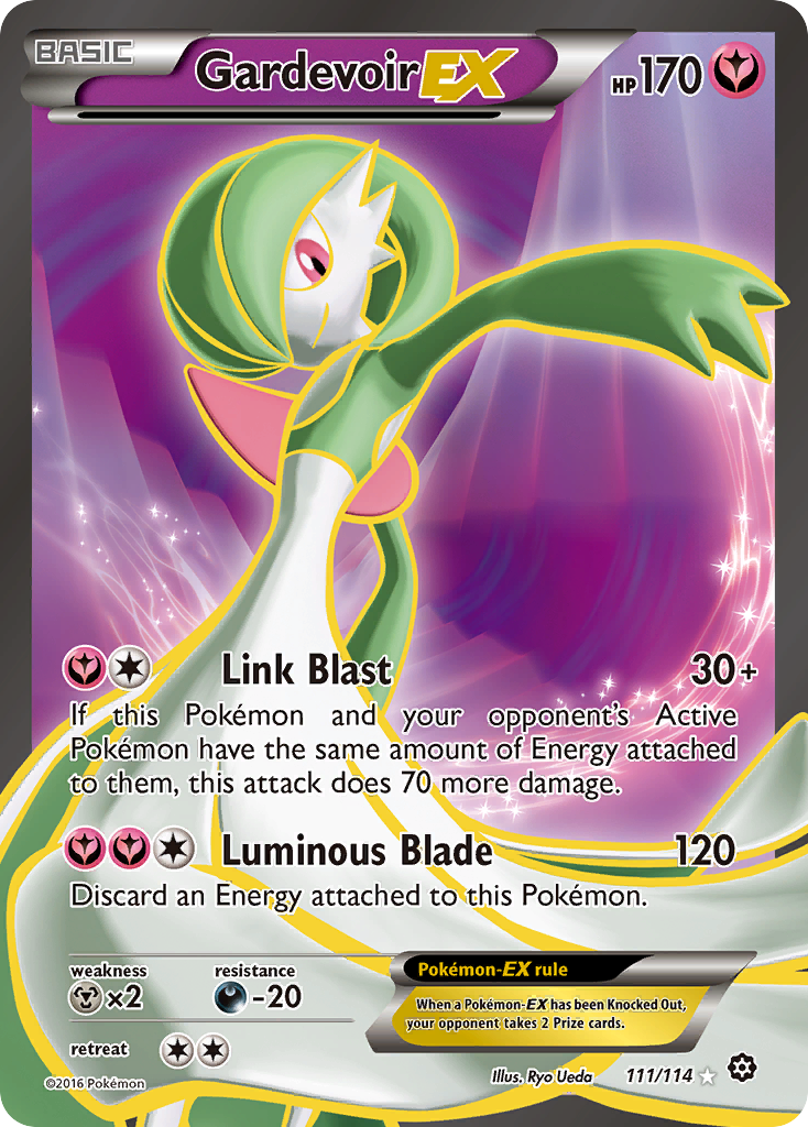 Gardevoir EX (111/114) [XY: Steam Siege] | Fandemonia Ltd